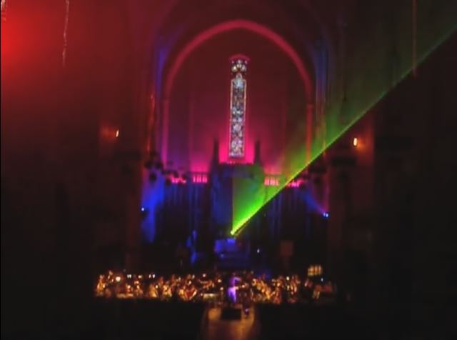 NuSalt Lasers ~ Bach Festival LA Cathedral